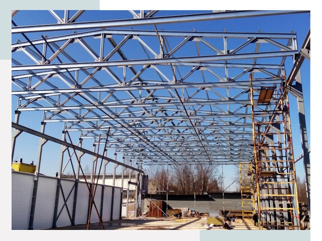 Строительство цехов в Шарыпово от 606 руб. под ключ