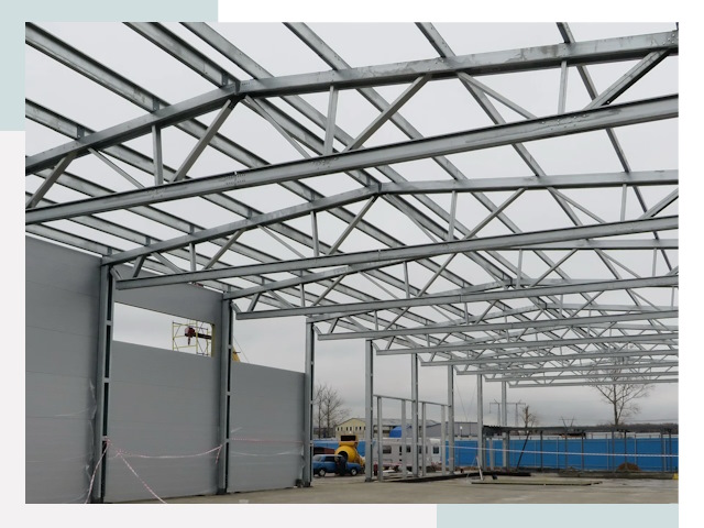 Строительство складов в Шарыпово от 606 руб. за м²