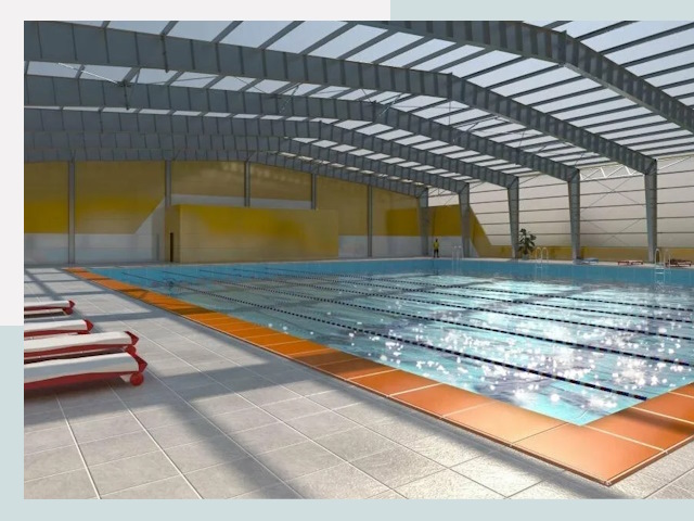 Строительство крытых бассейнов в Шарыпово