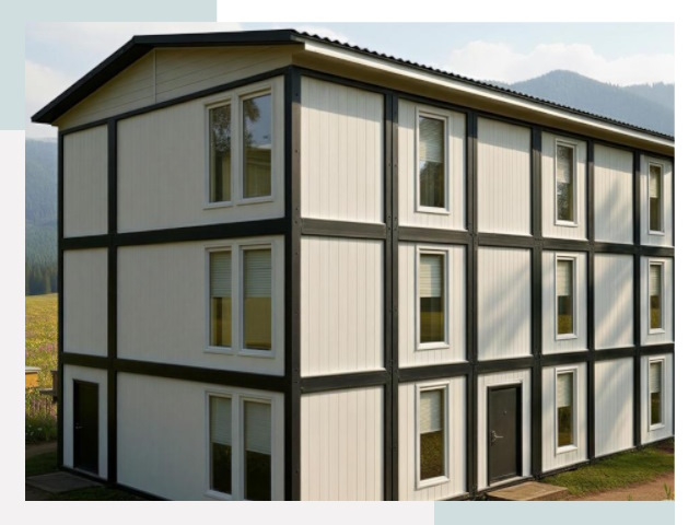 Модульные общежития в Шарыпово