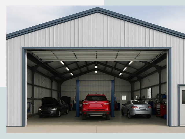 Ангары из сэндвич панелей от 606 руб. в Шарыпово