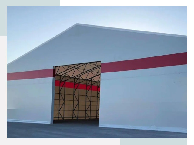 Быстровозводимые ангары в Шарыпово