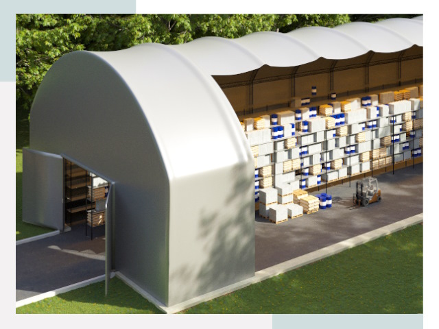 Тентовые ангары в Шарыпово