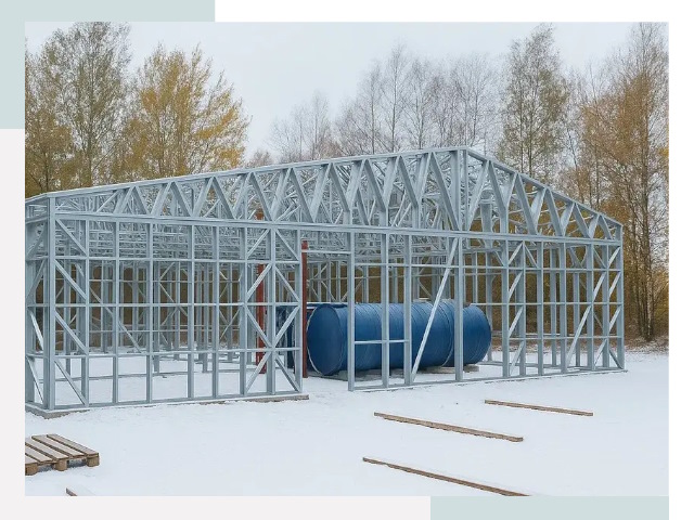 Металлические ангары в Шарыпово