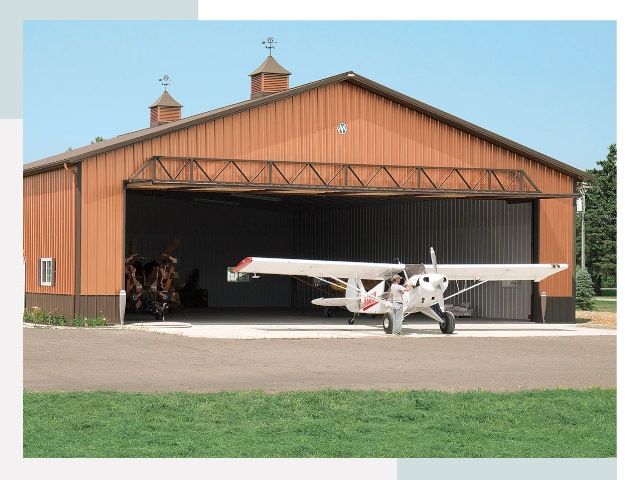 Ангары для самолетов в Шарыпово