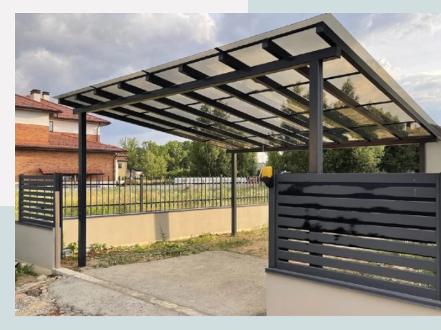 Металлические навесы в Шарыпово от 606 руб. за м²