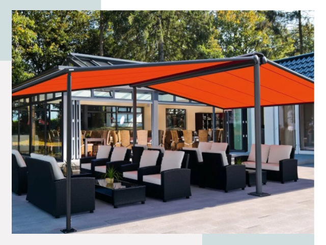 Навесы для кафе и ресторанов в Шарыпово