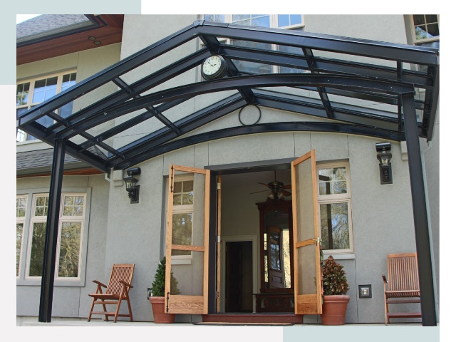 Козырьки металлические в Шарыпово