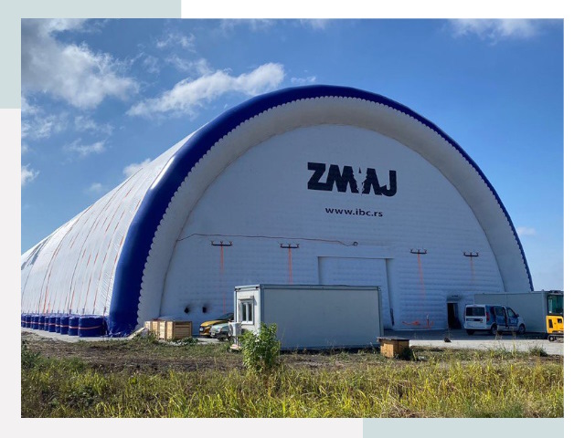 Брендирование ангаров в Шарыпово