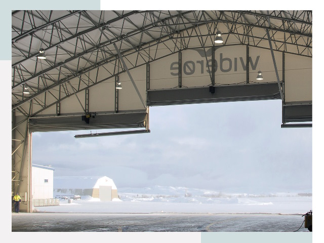 Ворота для ангаров в Шарыпово