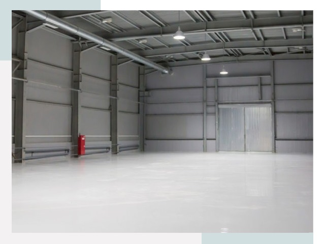 Полы для ангаров в Шарыпово