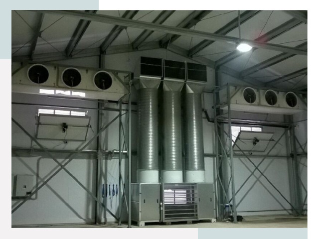 Инженерные системы для ангаров в Шарыпово