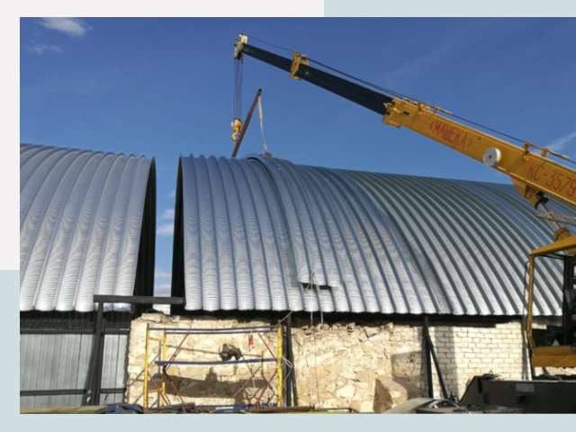 Реконструкция ангаров в Шарыпово от 606 руб.