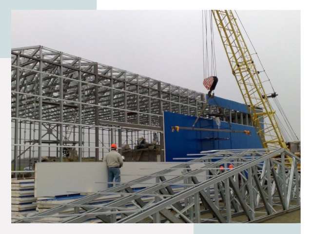 Монтаж ангаров в Шарыпово