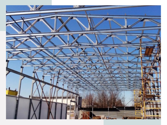 Металлокаркасы для складов в Шарыпово